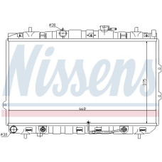 Радиатор NISSENS