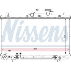 Радиатор NISSENS