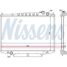 Радиатор NISSENS