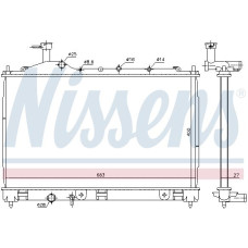 Радиатор NISSENS