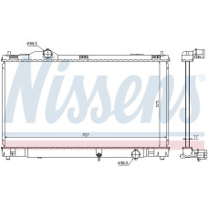 Радиатор NISSENS