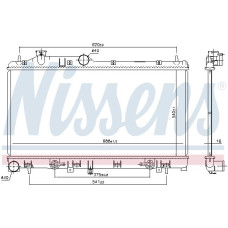 Радиатор NISSENS