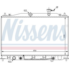 Радиатор NISSENS