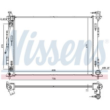 Радиатор NISSENS