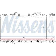 Радиатор NISSENS