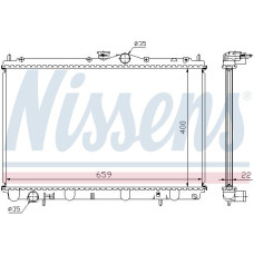 Радиатор NISSENS