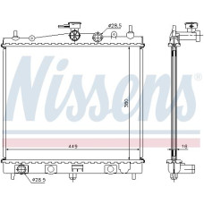 Радиатор NISSENS