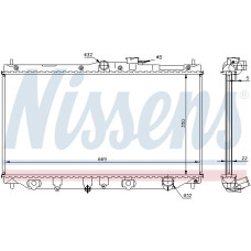 Радиатор NISSENS