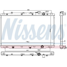 Радиатор NISSENS