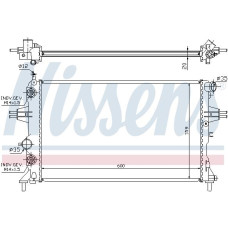 Радиатор NISSENS