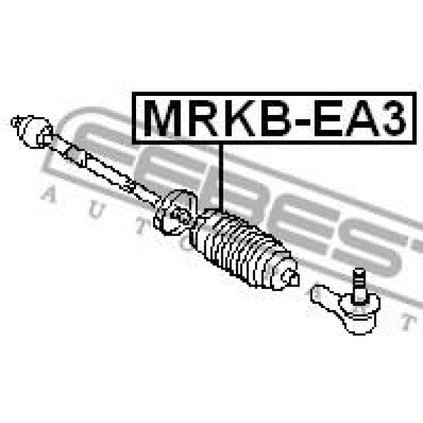 Пыльник рулевой рейки FEBEST (MRKB-EA3)