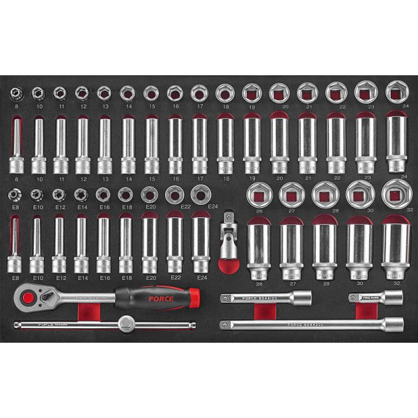 Тележка с инструментами 255 пр. FORCE 10517-255E (FOR 10517-255E)