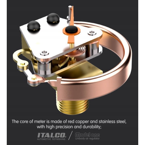 Регулятор давления воздуха для краскопульта Italco (Model-One)