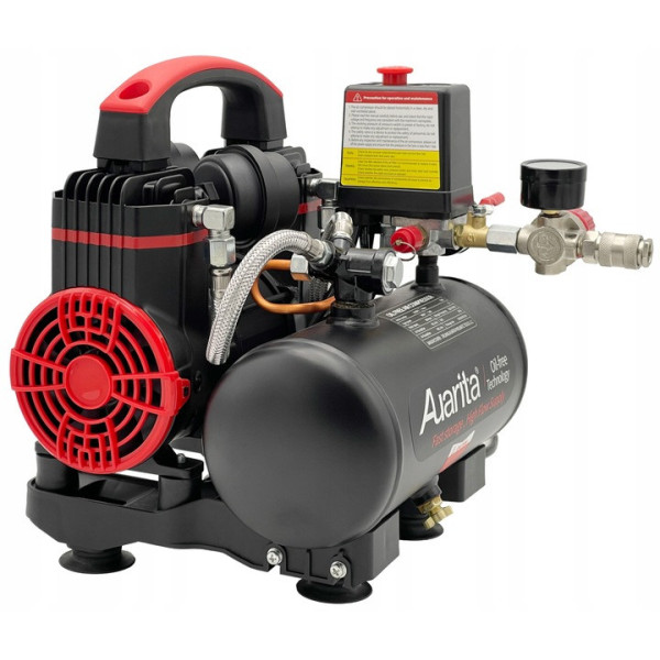 Компрессор безмасляный поршневой 3л 220В. Auarita (2-900F3-220)