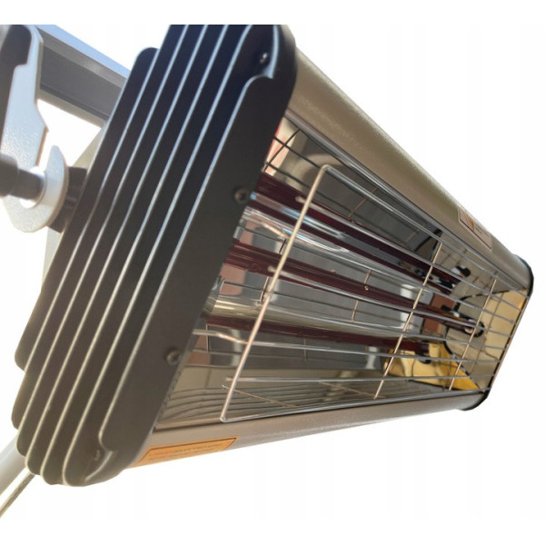 Інфрачервона короткохвильова сушка (2х1000W, 0-60мін, 40 ° C-100 ° C) G.I.Kraft (GI15008)