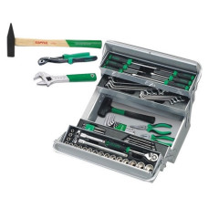 Ящик с инструментом 65ед. 1/2" (TBAC0501, 5 секций) TOPTUL