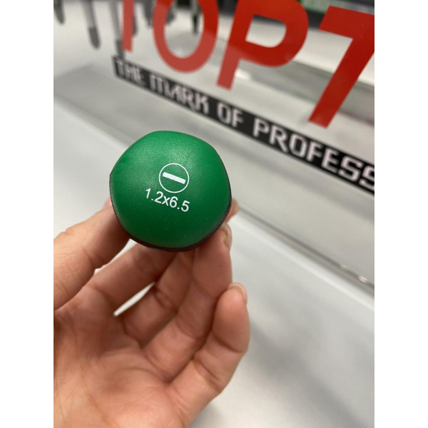 Викрутка шліцева 6.5x25мм TOPTUL (FABB6E03)