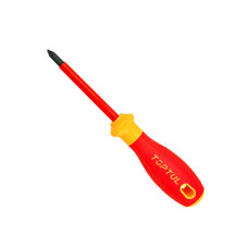 Викрутка хрестова PH2 x 100mm ізольована (1000V) VDE Pro-Plus Series TOPTUL