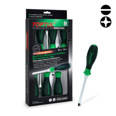Набір викруток 8 од. PRO-PLUS SERIES (PH, SL) TOPTUL