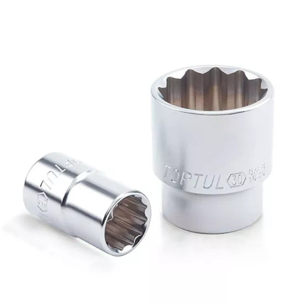 Набір головок 12-гр. 1/2 "15од. на планці TOPTUL (GAAQ1602U-12)