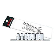 Набір головок Torx Plus EP 3/8" EP10-EP20 7од. TOPTUL