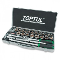Набор инструмента 1/2" (дюйм+метр.) 43ед. TOPTUL