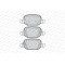 Тормозные колодки дисковые FIAT 500 07/07- FERODO (FDB4459)