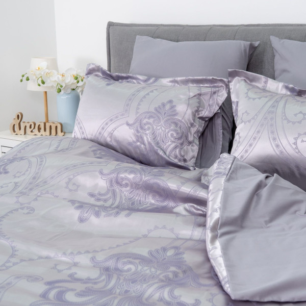 Комплект постільної білизни Tiare cімейний Сатин Жакард (2603-sm)