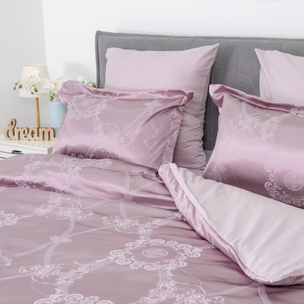 Комплект постільної білизни Tiare cімейний Сатин Жакард (2605-sm)